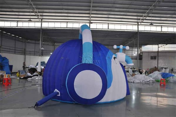 Popular Inflatable Headset Dome Tent For Activities Wst091