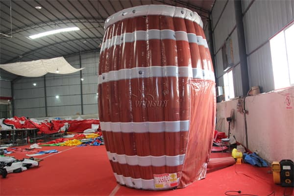 Portable Inflatable Barrel Stand Manufacturer Wst087
