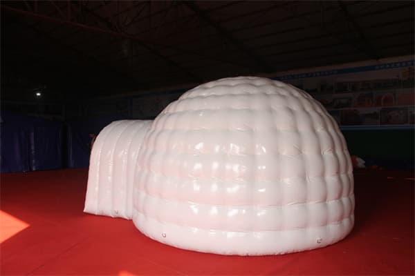 Portable Inflatable Igloo Tent With Tunnel Wst-072