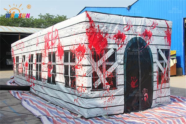 Pvc Inflatable Haunted Maze WSP349