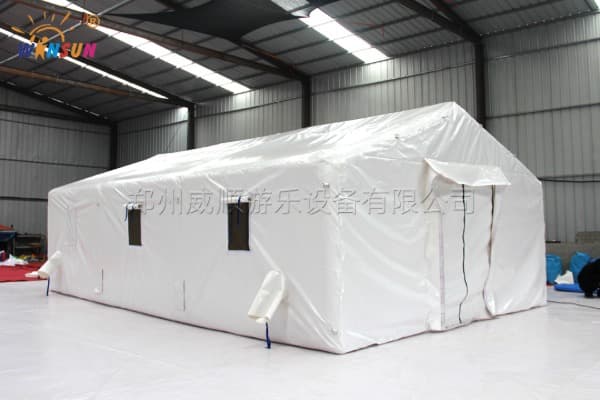 White Inflatable Medical Tent Supplier Wst114