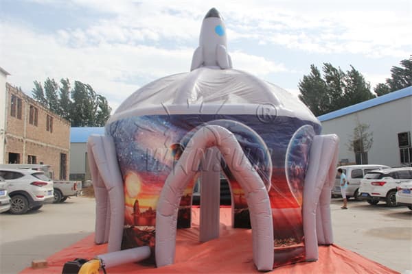 Winsun Wholesale Inflatable Outer Space Rocket Tent For Sale Wst-068