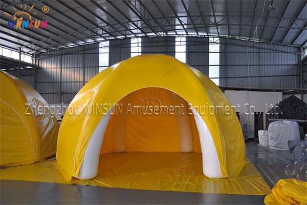 Yellow Inflatable Inflatable Spider Tent For Sale WST-095