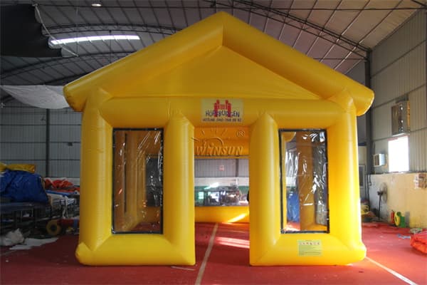 Yellow Inflatable Tent For Advertising Use Wst081