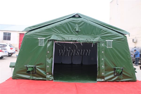 Airtight Structure Inflatable Army Tent WST076