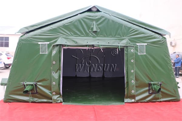 Customized Inflatable Army Tent Supplier WST076
