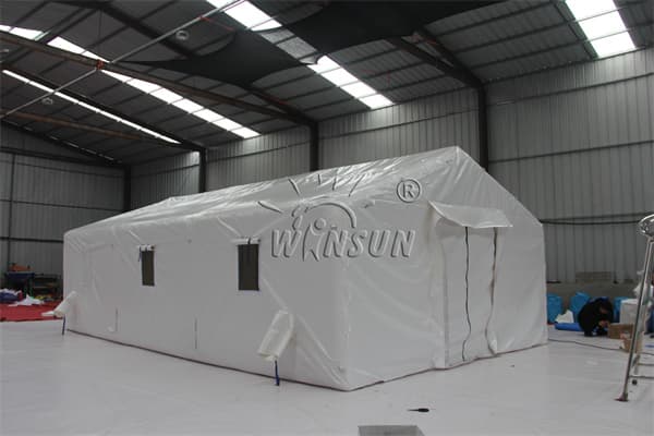 White Inflatable Medical Tent