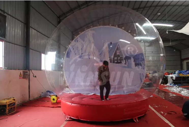 Inflatable Snow Globe Tent for event