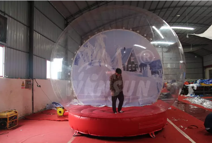 Customized Transparent Inflatable Dome House Camping Tent