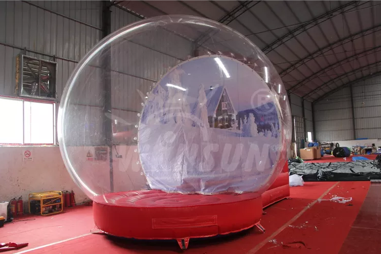 Customized Transparent Inflatable Dome House Camping Tent