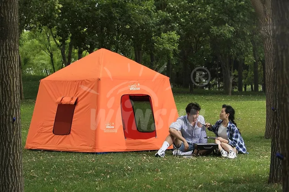 Cheap PVC Inflatable Camping Tent
