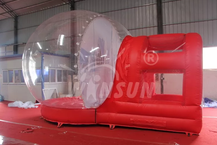 Customized Transparent Inflatable Dome House Camping Tent