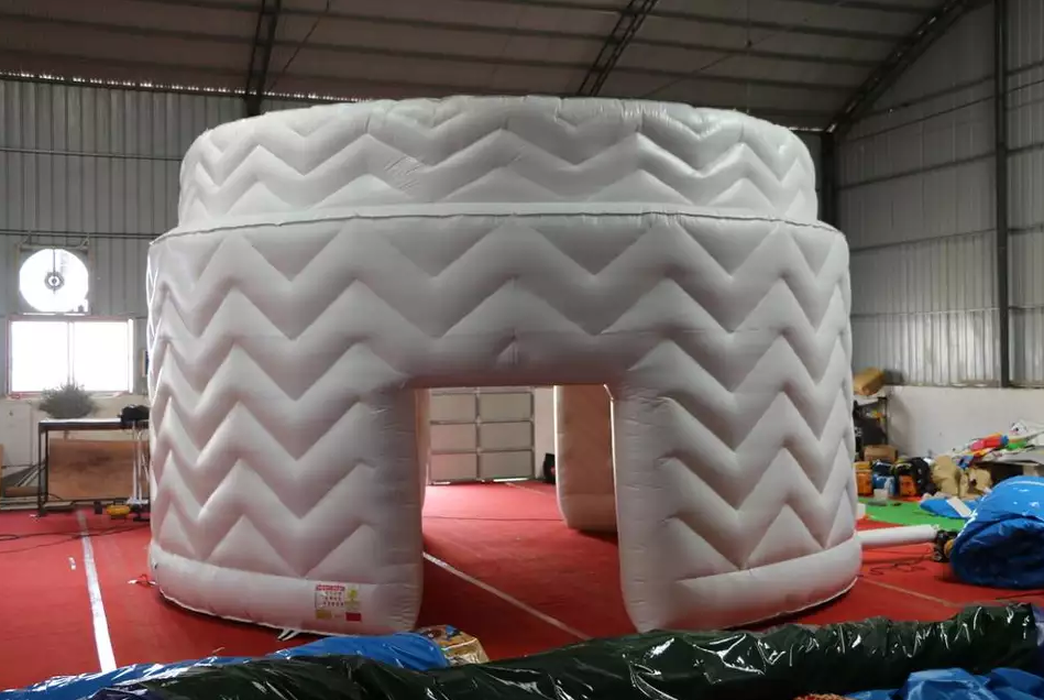 Commercial Inflatable Birthday Cake Cabin Tent