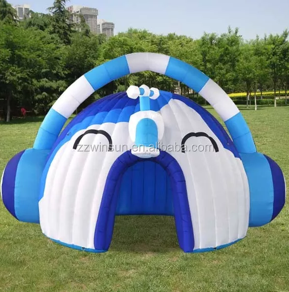 Rock Music Party Ideas Inflatable Earphone Archway