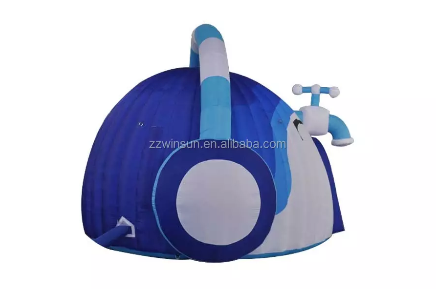 Inflatable Headset Arch Tent for advertising