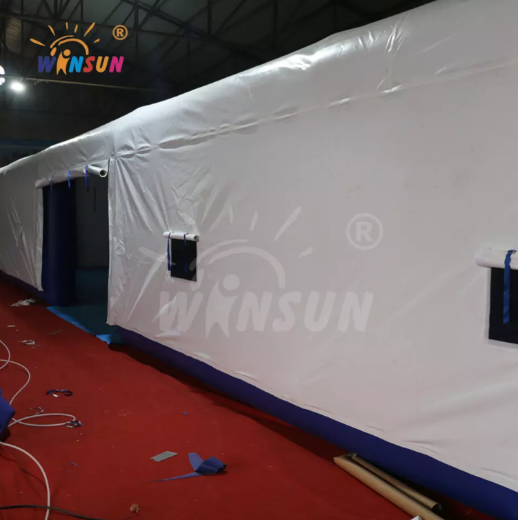 Disaster emergency warehouse relief tent