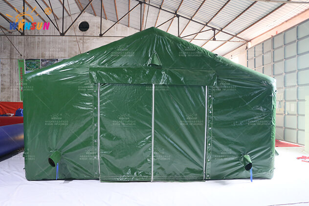 Outdoor Inflatable Canvas Military Tent