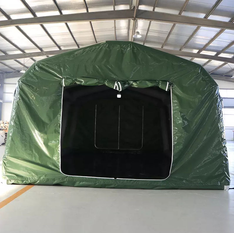inflatable emergency relief tent