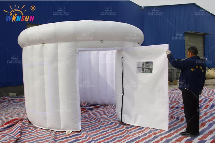 New design inflatable cube tent for exhibition