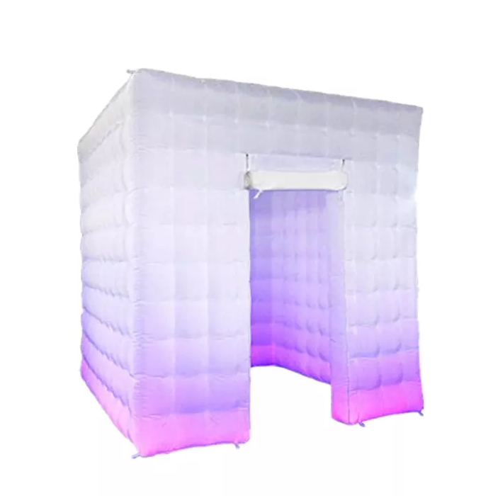 White Oxford Air Inflatable Photo Booth Tent