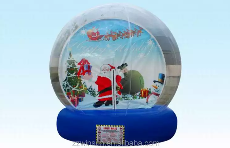 Outdoor Snow Globe Tent Inflatable Decorations