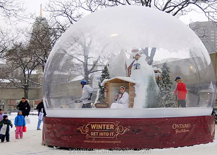 Christmas Decoration Air Snowball Transparent tent