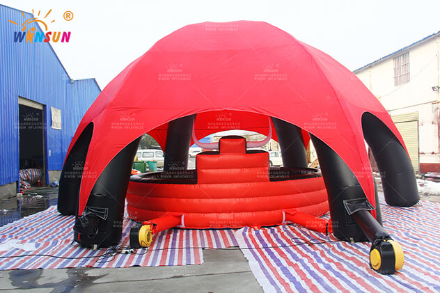Inflatable Spider Dome Cover With Six Legs