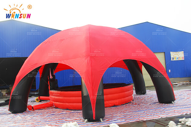 Inflatable Spider Dome Cover With Six Legs