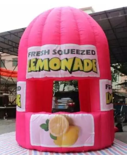 Commercial Inflatable Lemonade Concession Stand Tent