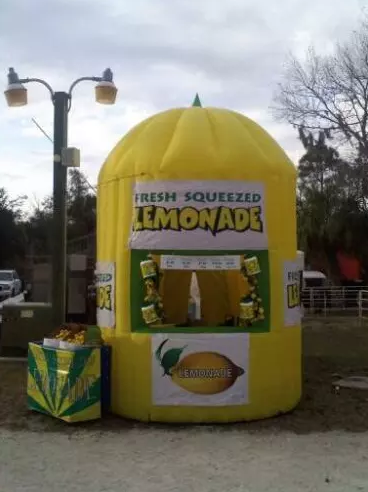 Inflatable Lemonade Concession Booth Carnival Party Tent