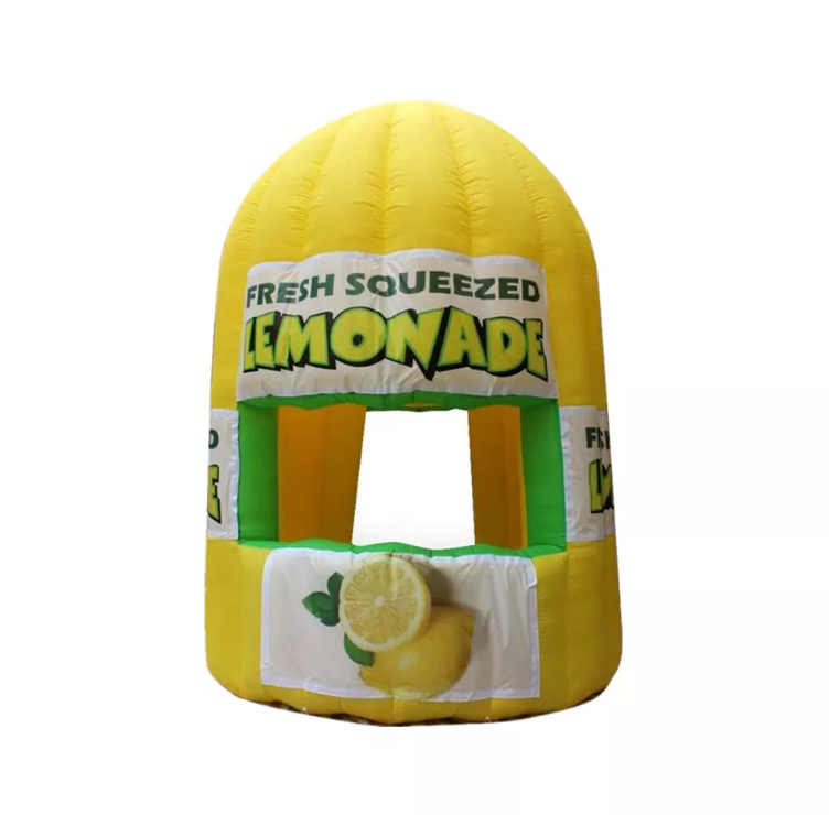 Commercial Inflatable Lemonade Concession Stand Tent