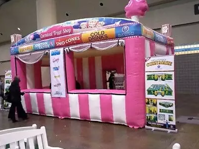 Inflatable Fun food Concession Booth Tent for Carnival Party