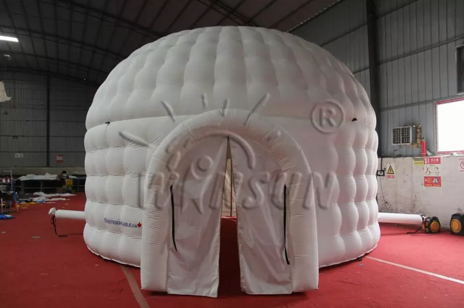 Popular Inflatable snow igloo tent for sale