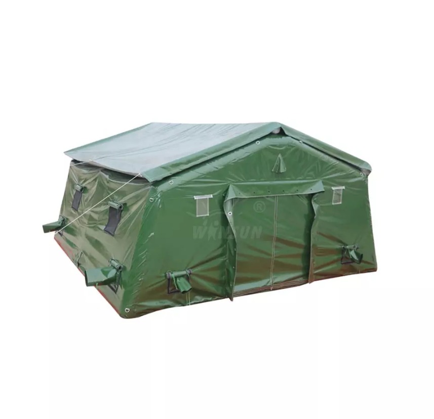 Inflatable Rapid Deployment Military Tent for emergency shelter