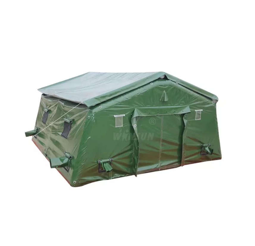 Outdoor Inflatable Canvas Military Tent