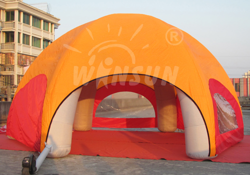 Advertising promotion trade show air tent