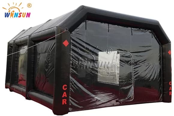 Inflatable car garage tent