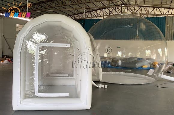 White Inflatable Bubble Tent