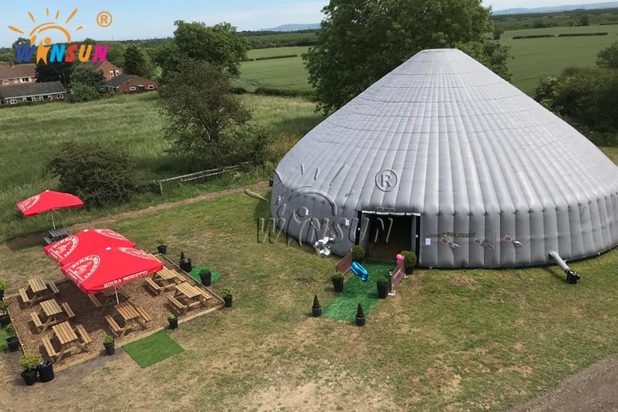 Industrial warehouse tent storage container shelter