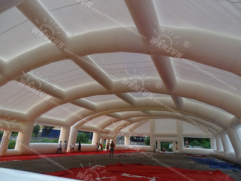 Hot sale large inflatable sport tent