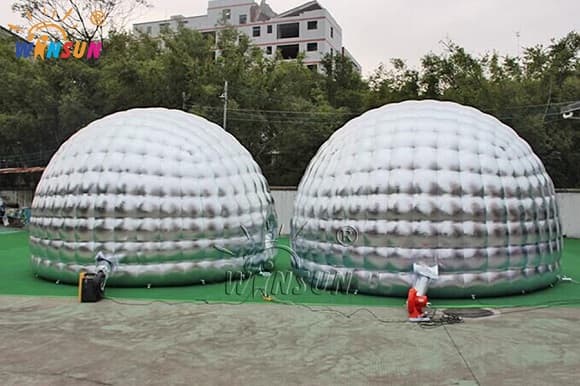 Customized inflatable igloo dome tent