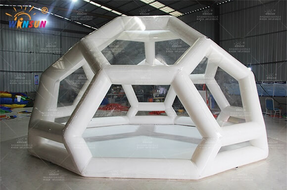 6 meters Diameter Inflatable Football Bubble Tent