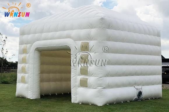 Inflatable cube party nightclub tent