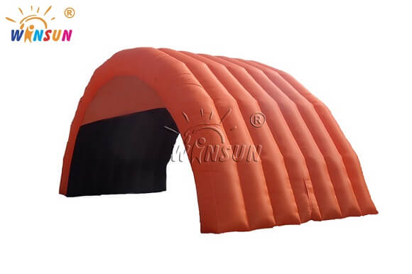 Inflatable advertising tent