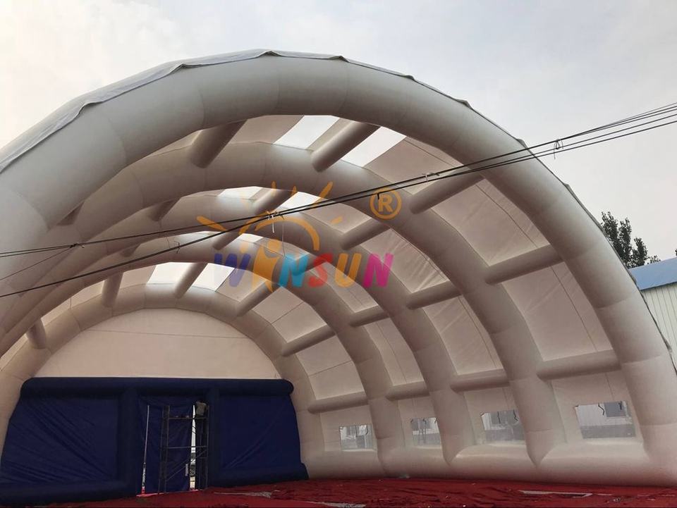 Hot sale inflatable basketball court tent
