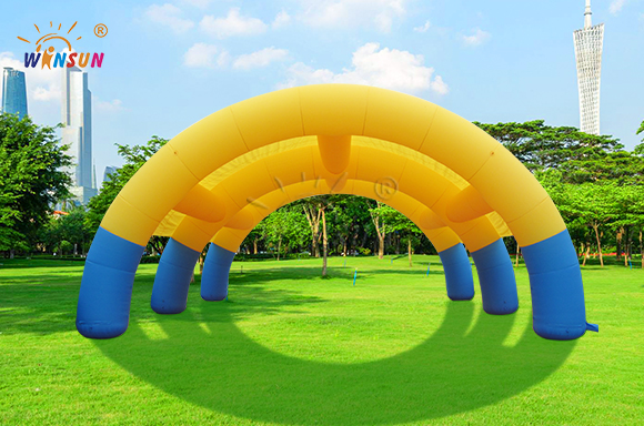 Customized inflatable arch tent