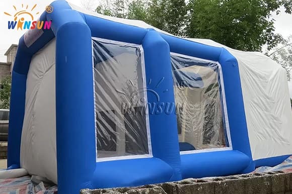 Inflatable Car Cover Transparent Shelter
