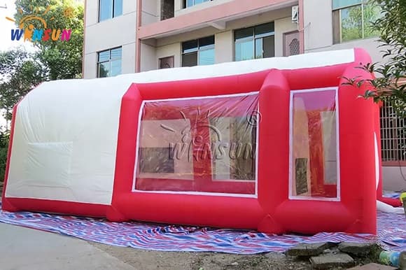 Inflatable Car Cover Transparent Shelter