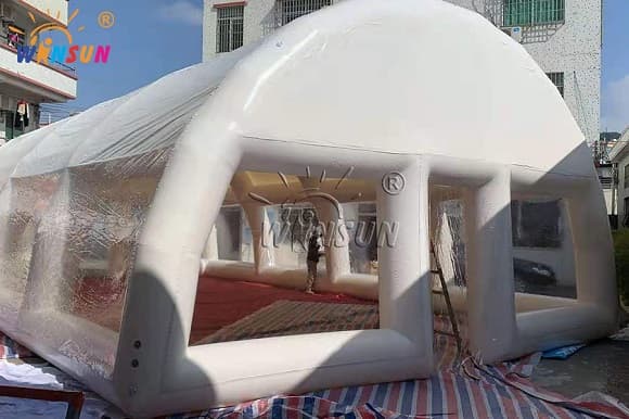 Commercial Pvc Inflatable Transparent Pool Dome