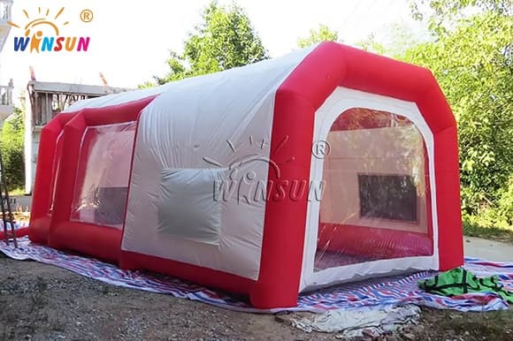 Inflatable Car Cover Transparent Shelter